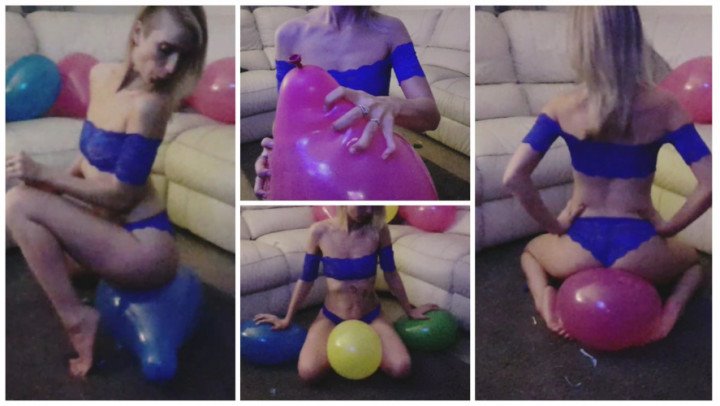 Lexi Snow Brat Pops Sisters Birthday Balloons