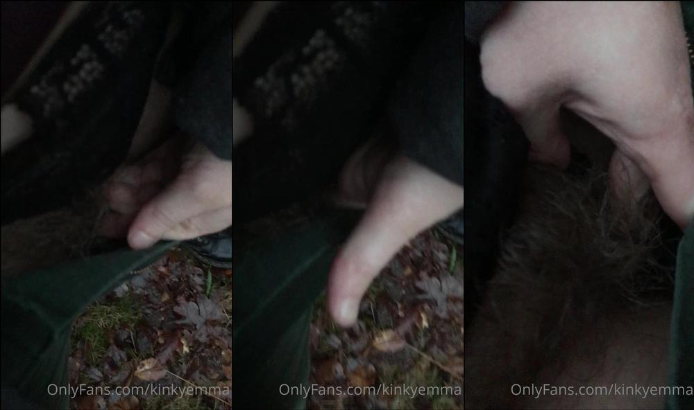 kinkyemma 24 11 2020 170727551 Got horny on my walk there were people in many differen