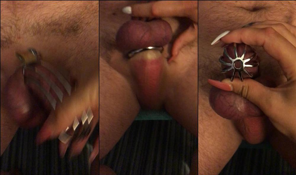 avakoxxx 03 07 2018 10974262 Part 3  Punish him until his cock bulges out of his cock cage  mistress exclusive onlyf