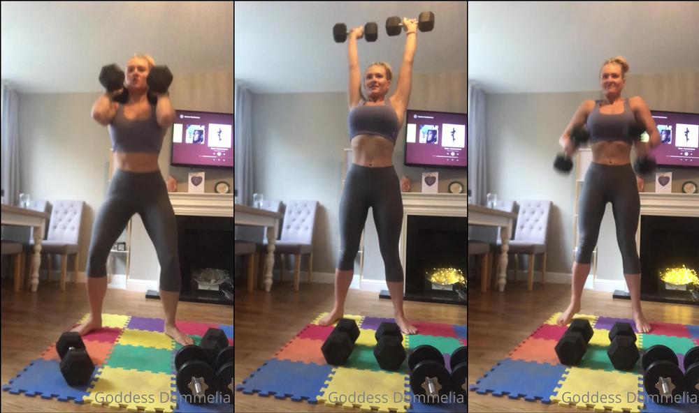 goddessdommelia 02 05 2020 276854562 thursdays work out pt 1