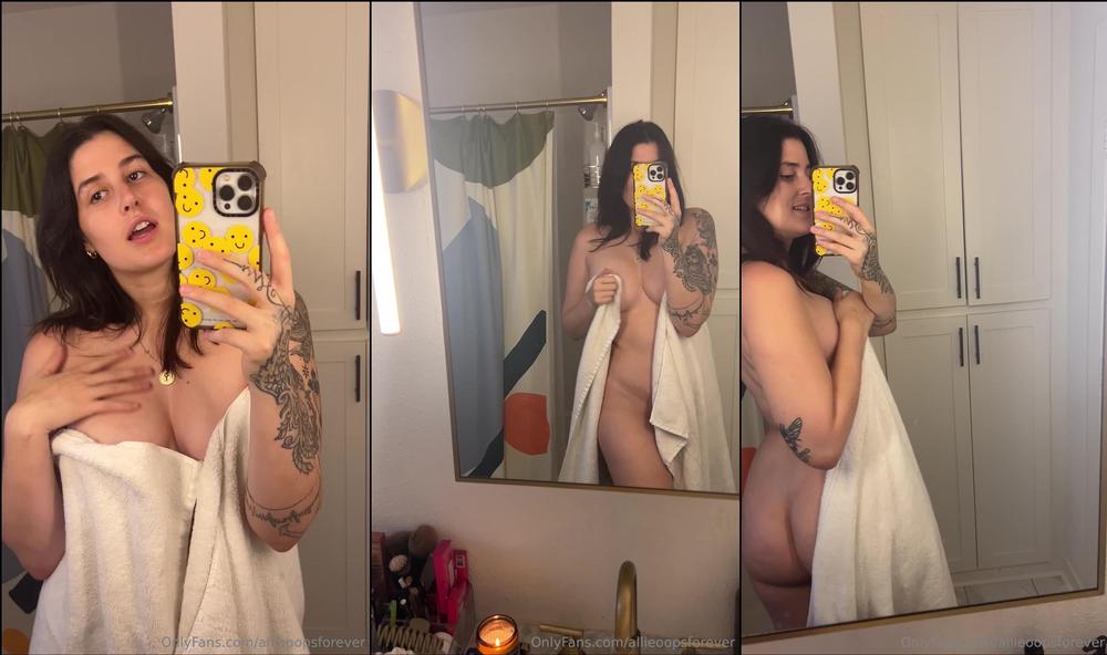 allieoopsforever 1286705083 that s it towel s off time to hop in the shower with me tip 35 or check your dm s for the full video