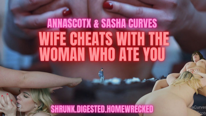 Cheating wife fucks the woman who ate you