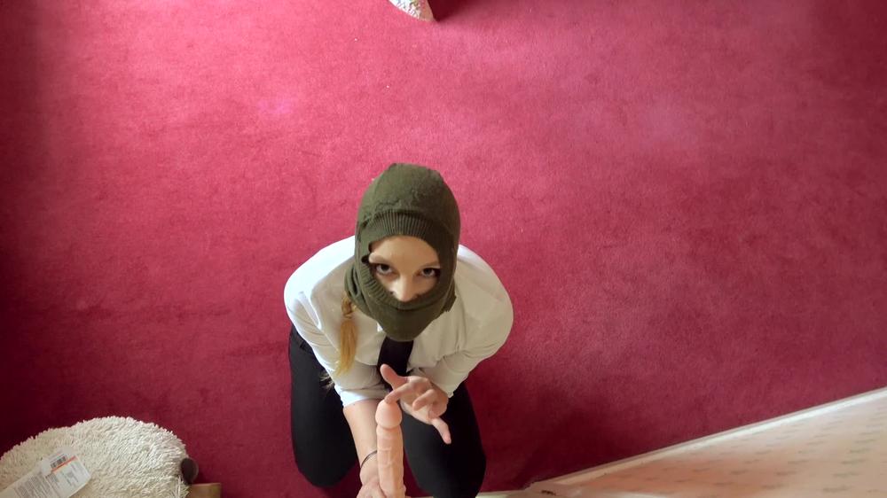 Ariel Anderssen Balaclava Blowjob From Evil Twin