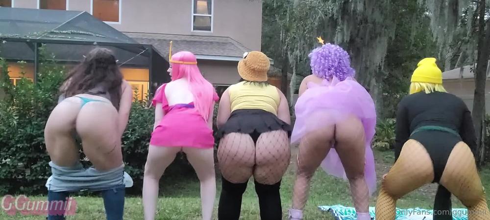ggummii 04 01 2023 2728522534 Adventure Time Group Outside Tease (FREE VIDEO  ) Watch Princess Bubblegum (@GGummii), Lum