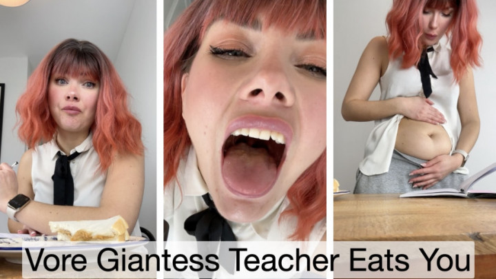 Vore Giantess Teacher Eats You - April 11, 2024