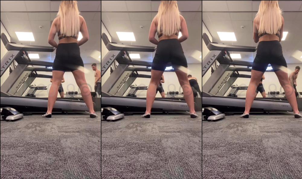 britishtinderblondie 03 03 2020 166403495 Squad in the gym look at that ass, more to come later wouldnât be fun without w flash