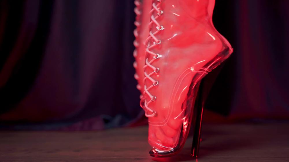 Transparent Ballet Boots
