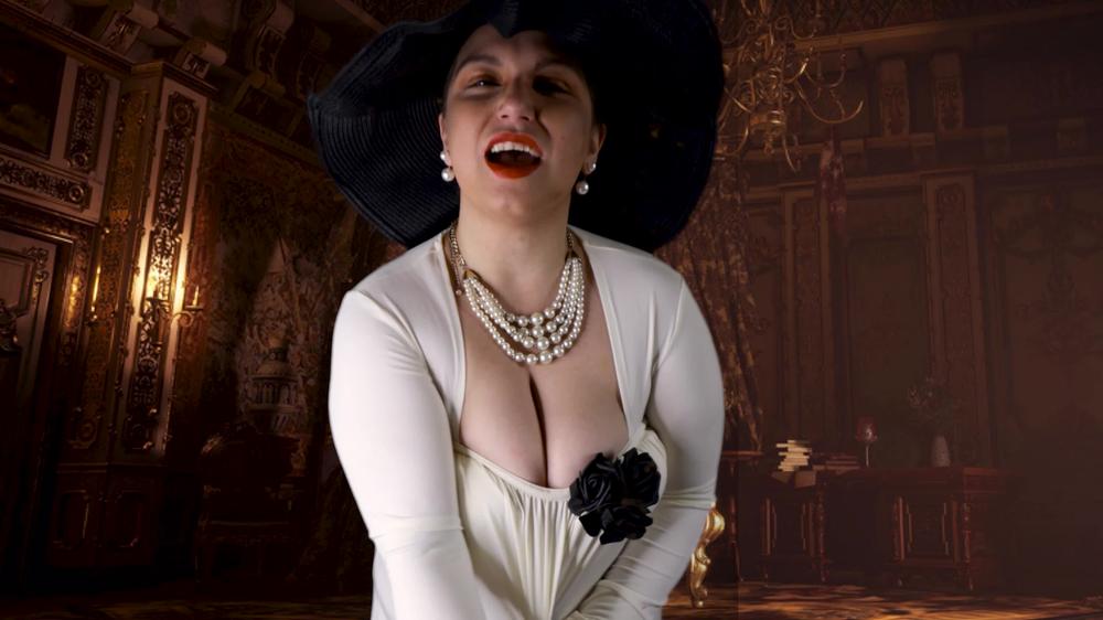 Delilah Dee's Fetish Emporium - Lady Dimitrescu'S Heart Racing Inflation - Pov Gets Body Inflated To The Pop By Resident Evil'S Lady D!!