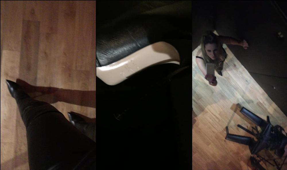 nikkiwhiplash 02 05 2018 9133242 Video admire my gorgeous Casadei blade leather thigh boots.