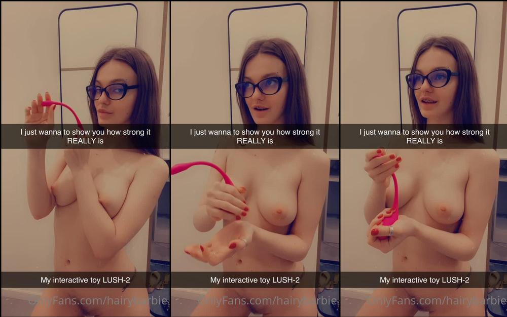 hairybarbie 141389818 my interactive toy that constantly sticks out of me like a tail and many of you i bet don t understands what it is join and let s try it in my xxx live stream