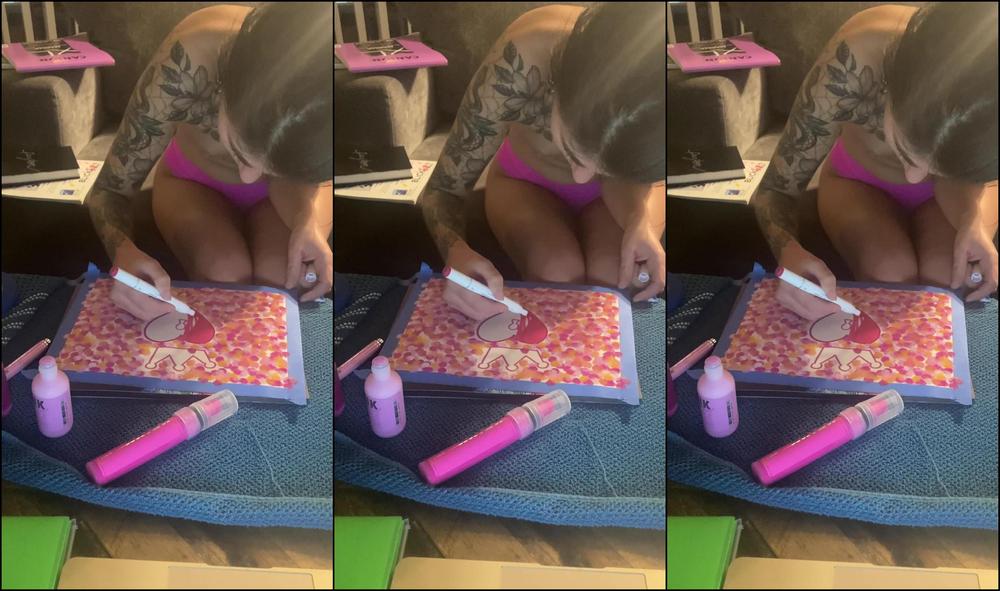 Charlottemae - Making Mv Art For X3 - Manyvids
