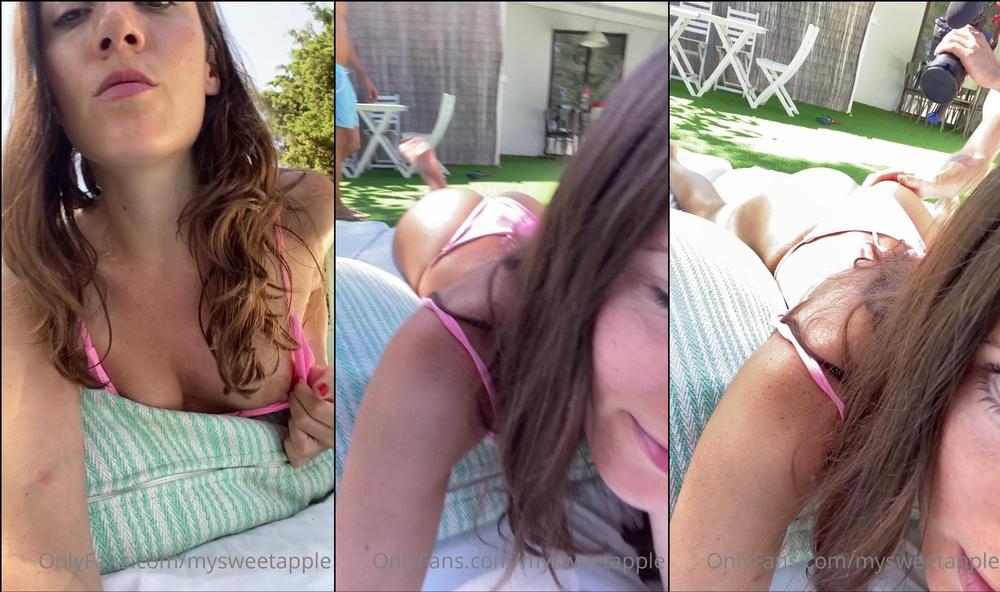 mysweetapple 01 07 2020 487772001 We just shot a very hot video here