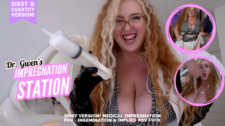 Gwen Adora's Impregnation Station: Sissification Chastity - July 09, 2023