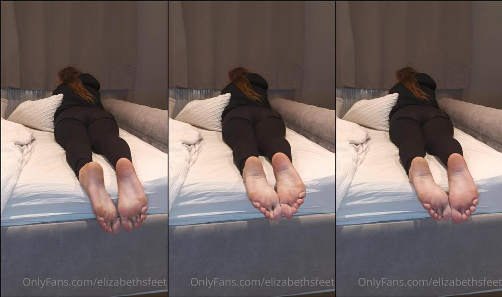 elizabethsfeet 02 05 2020 277419953 a cool little video of my soles while i m laying on my bed