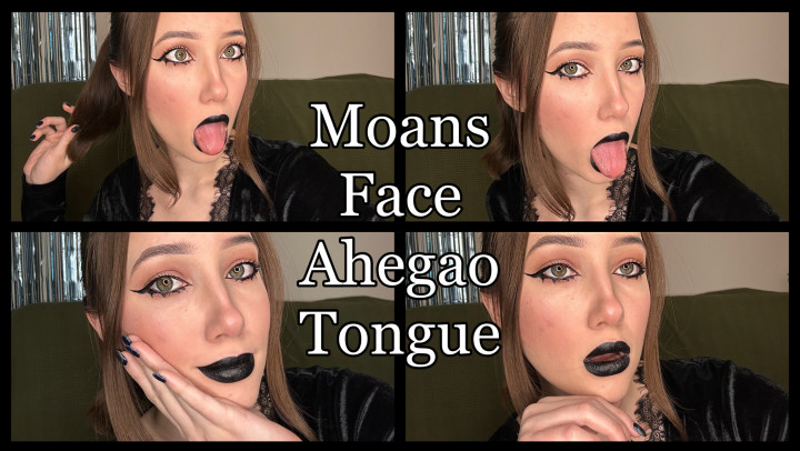 Face Fetish with eye contact and ahegao