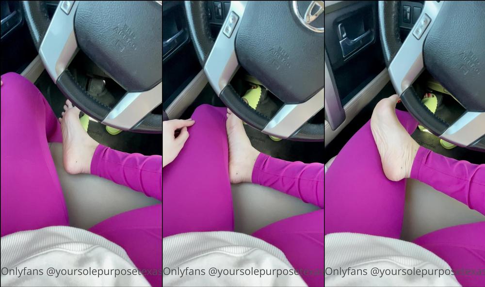 solepurposetexasofficial 05 02 2022 2353574404 Sweaty car feet I wish you could smell them. So perfectly stinky