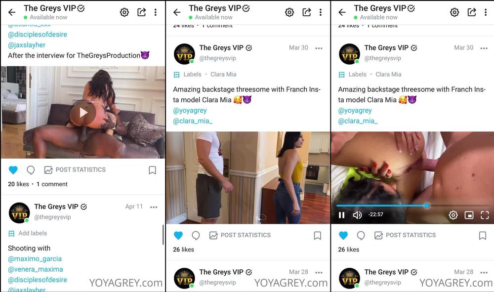 yoyagrey 02 05 2022 2442362813 big discount on my premium account onlyfans comthegreysvip just