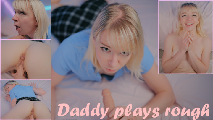 dad brutally fucks his new toy