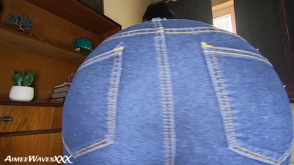 Aimeewavesxxx - Mom'S Tight Blue Jeans - Manyvids