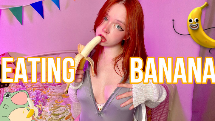 EATING BANANA