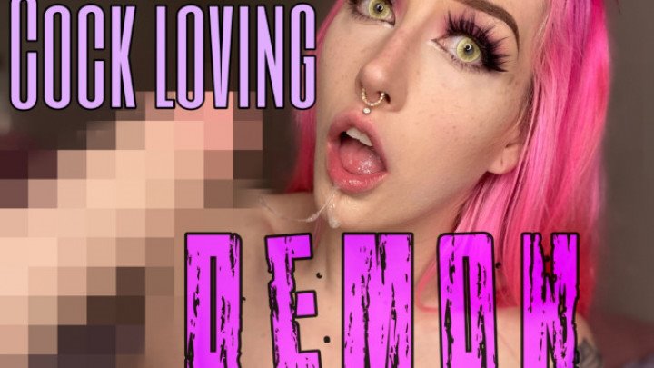 Pink Drip Cock Loving Demon