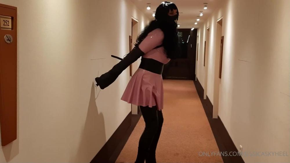 jessicaskyheel 1050342024 walking around with my arms bound in a monoglove 1. 82ba1 1