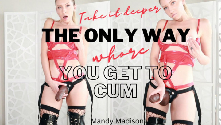 The Only Way You Get To Cum For Now On
