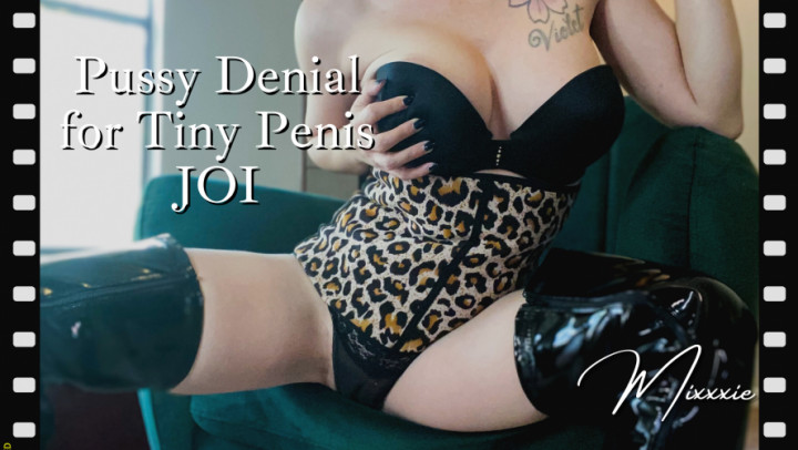 Pussy Denial for Tiny Penis JOI