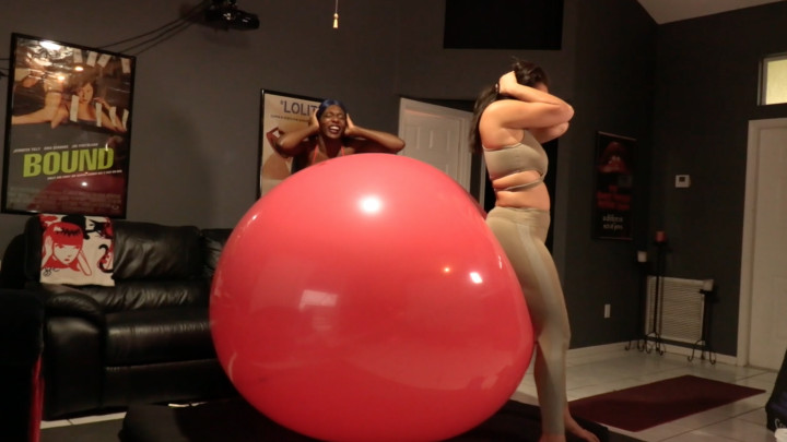 Adrienne & Paris Inflatable Fun - FULL