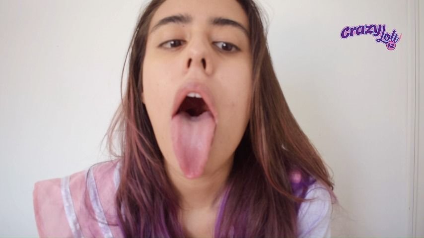 Salmakia Just A Normal Ahegao And Tongue Action