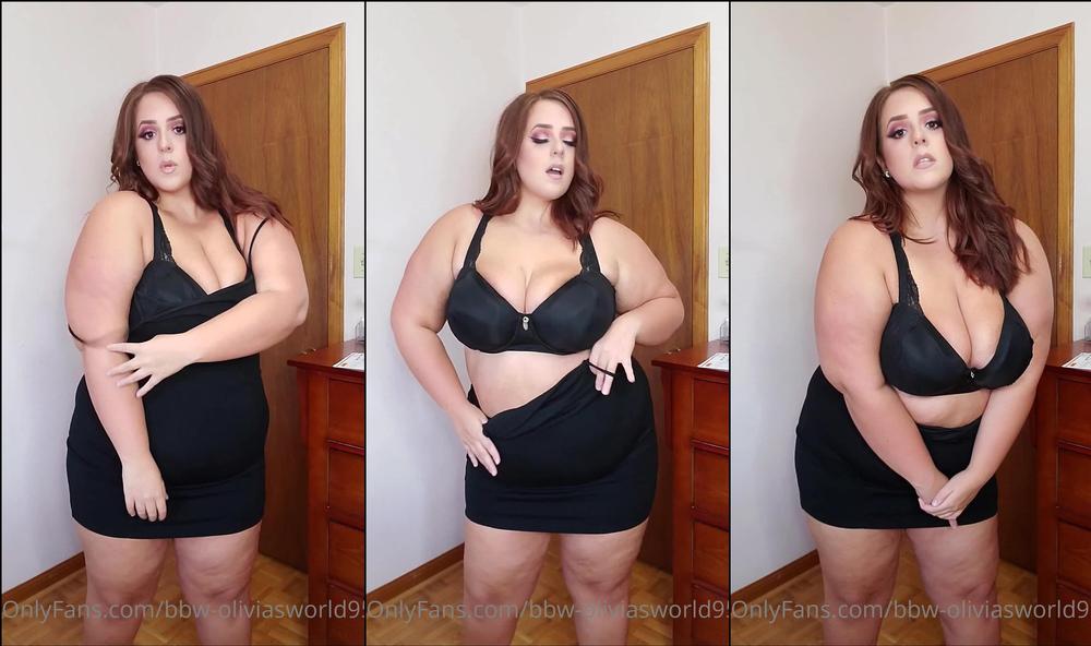 bbw oliviasworld95 02 09 2020 821156796 BBW Little Black Dress Striptease (PT.1) POV After a night out at our favorite restaura