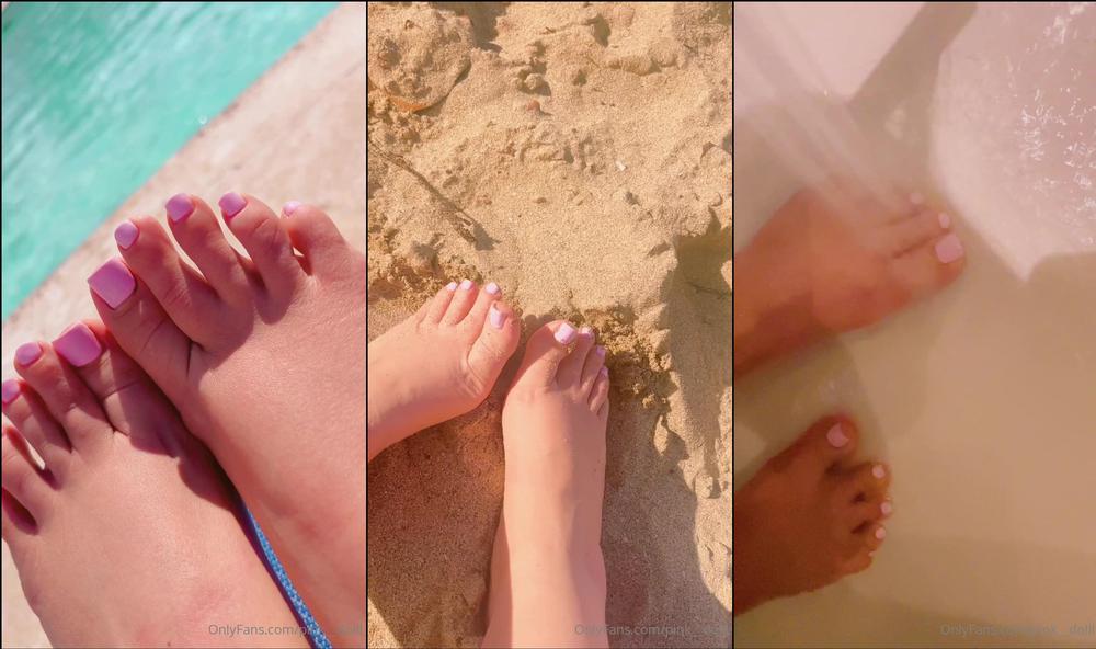pink dolll 930243541 vacay fresh pedi obviously got my toes done for vacay made a little foot dump vid of them enjoying the trip