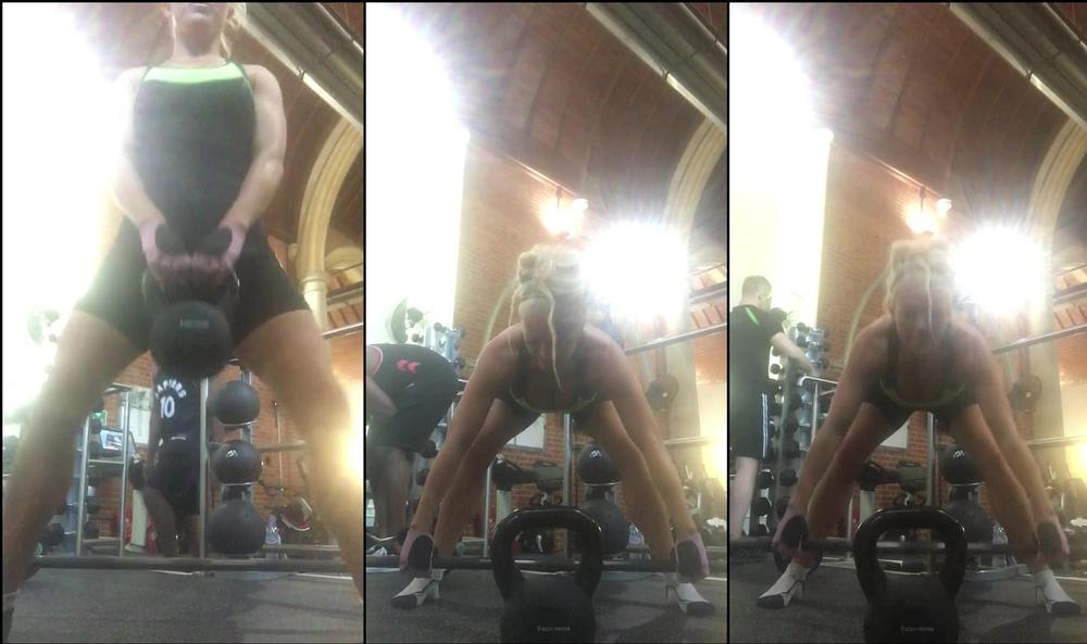 rebeccasmyth16 01 08 2018 11956649 Getting my legs nice a toned ready to shoot a fake driving school scene