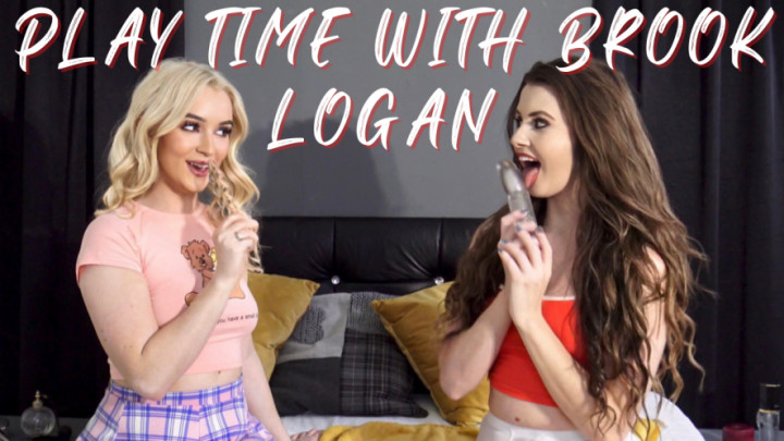 Fucking + Sucking Dildos w. Brook Logan