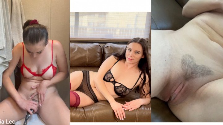 Natalialeo Trimming Pubes Heart Shaped