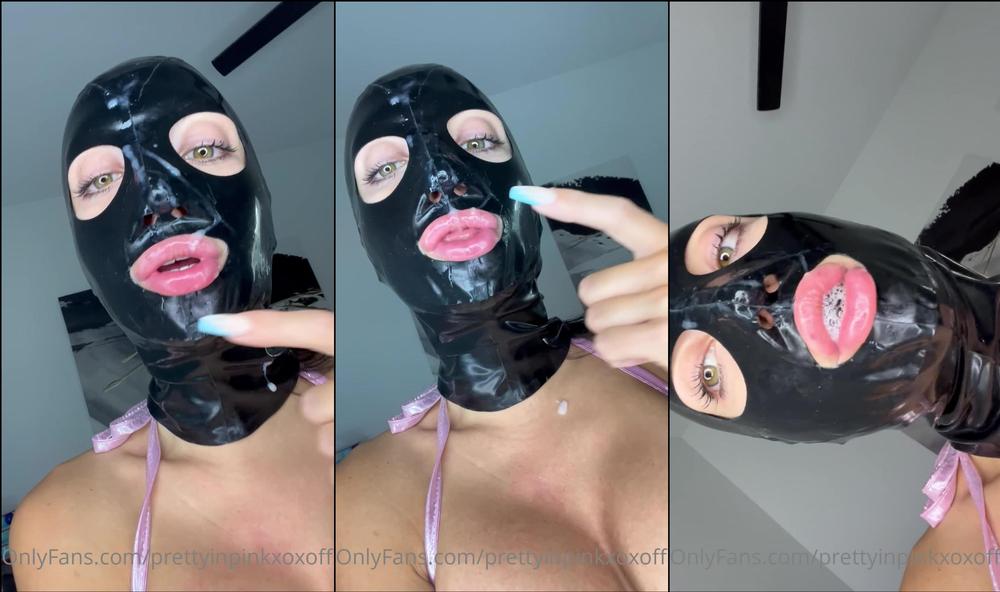 prettyinpinkxoxofficial 03 10 2022 2625733967 If only I had MORE cum on my face to slurp up