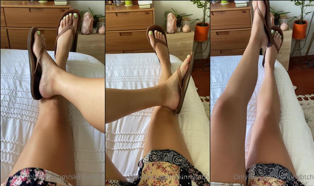 skinnybtch 15 07 2021 2164205175 Some rainbow teasing on my new bed. Edge once per watch.