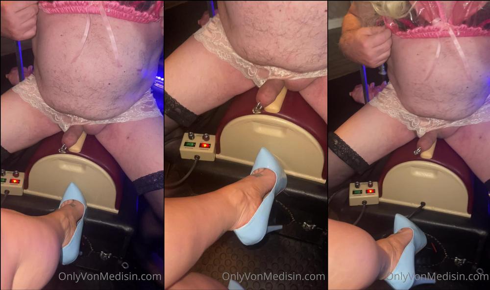 avavonmedisin 01 03 2022 2379517401 Making My sissy bitch ride the sybian But thereâs no happy ending when itâs clitty i