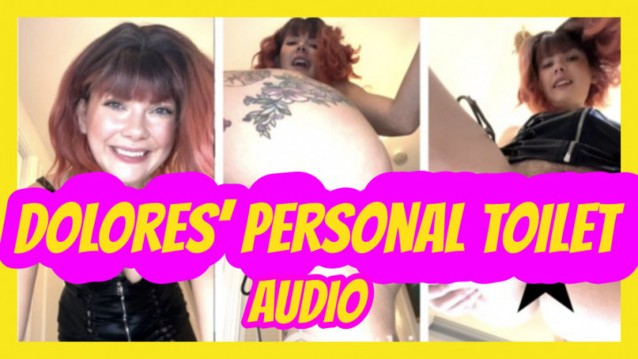 Dolores Personal Toilet- audio recording - January 06, 2025