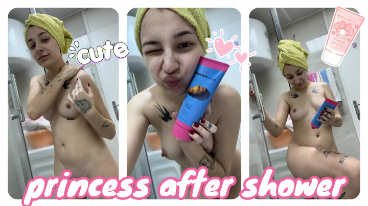 PRINCESS AFTER SHOWER