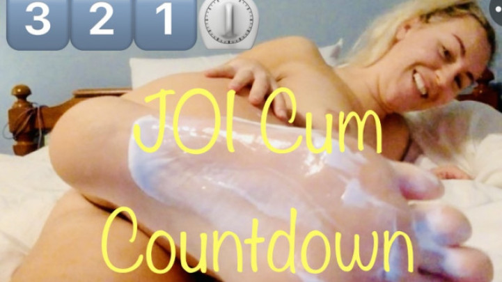 JOI: Cum Countdown For Your Foot Fetish