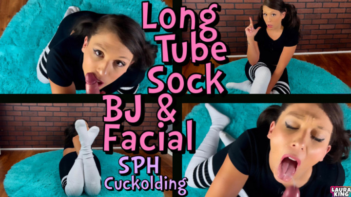 Long Socks BJ and Facial SPH Cuckolding - July 01, 2022