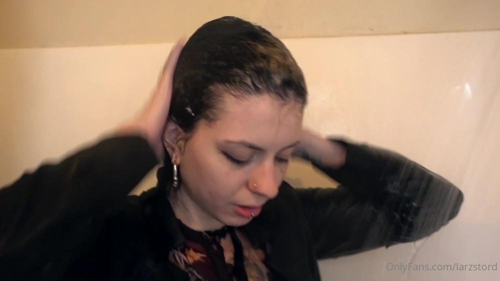 larzstord 05 09 2021 2212853998 i get home from a long day at work and am so tired i go to take a shower while still fully