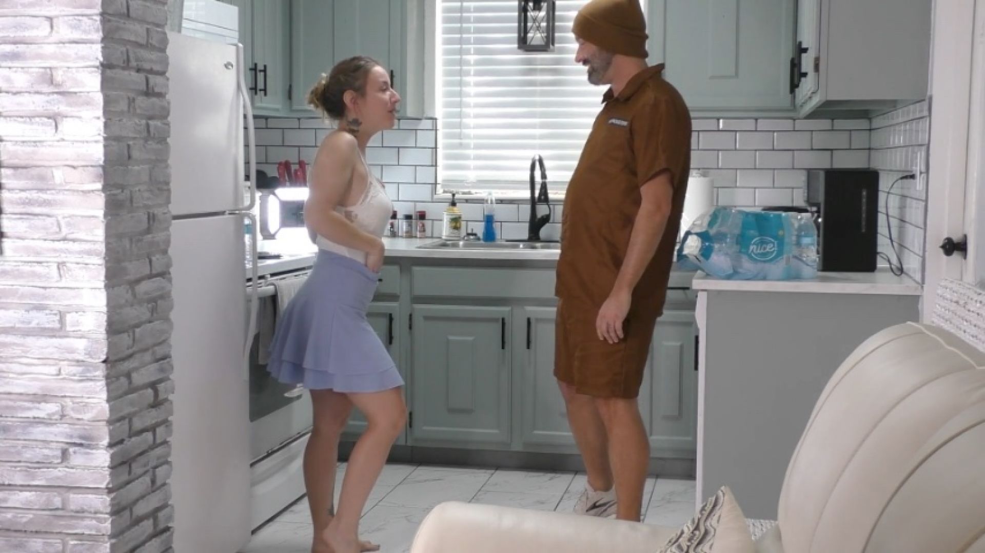 Housewife Misty Rein Gets All Wet From Package Delivery - March 29, 2024
