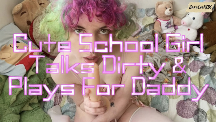 Cute School Girl Talks Dirty For Daddy - Feb 1, 2023
