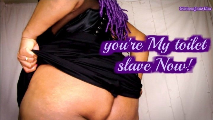 Josie4Yourpleasure You Re My Toilet Slave Now Custom Hd