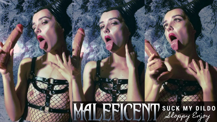 Maleficent cosplay:  suck my dildo - Oct 19, 2019