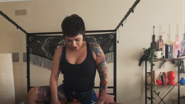 Caught Jerking To Pegging Porn