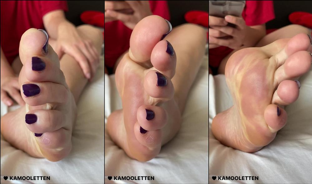 annieamazing 148904266 2021 05 23 new toes wiggling scrunching cracking video. super close up.