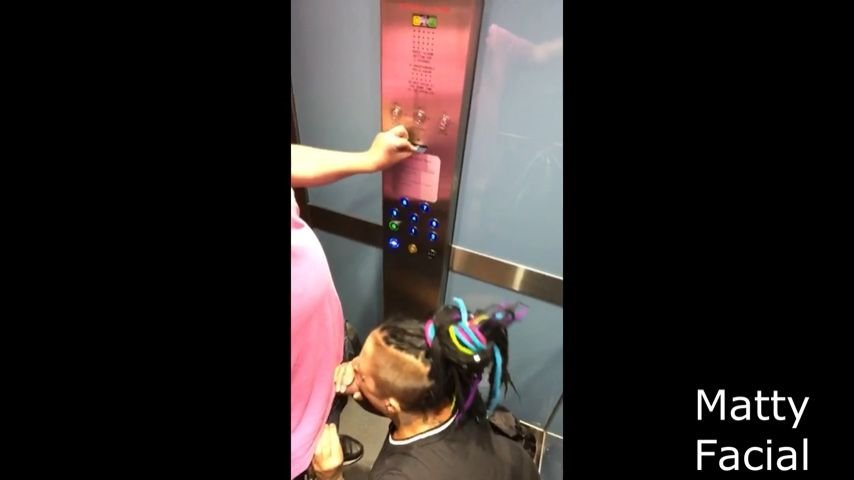 Mattyfacial Naughty Ride In A Lift